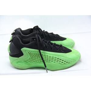 Adidas AE 1 Low Slime Anthony Edwards Shoes Mens Size 5 Lucid Lime Black JI4065